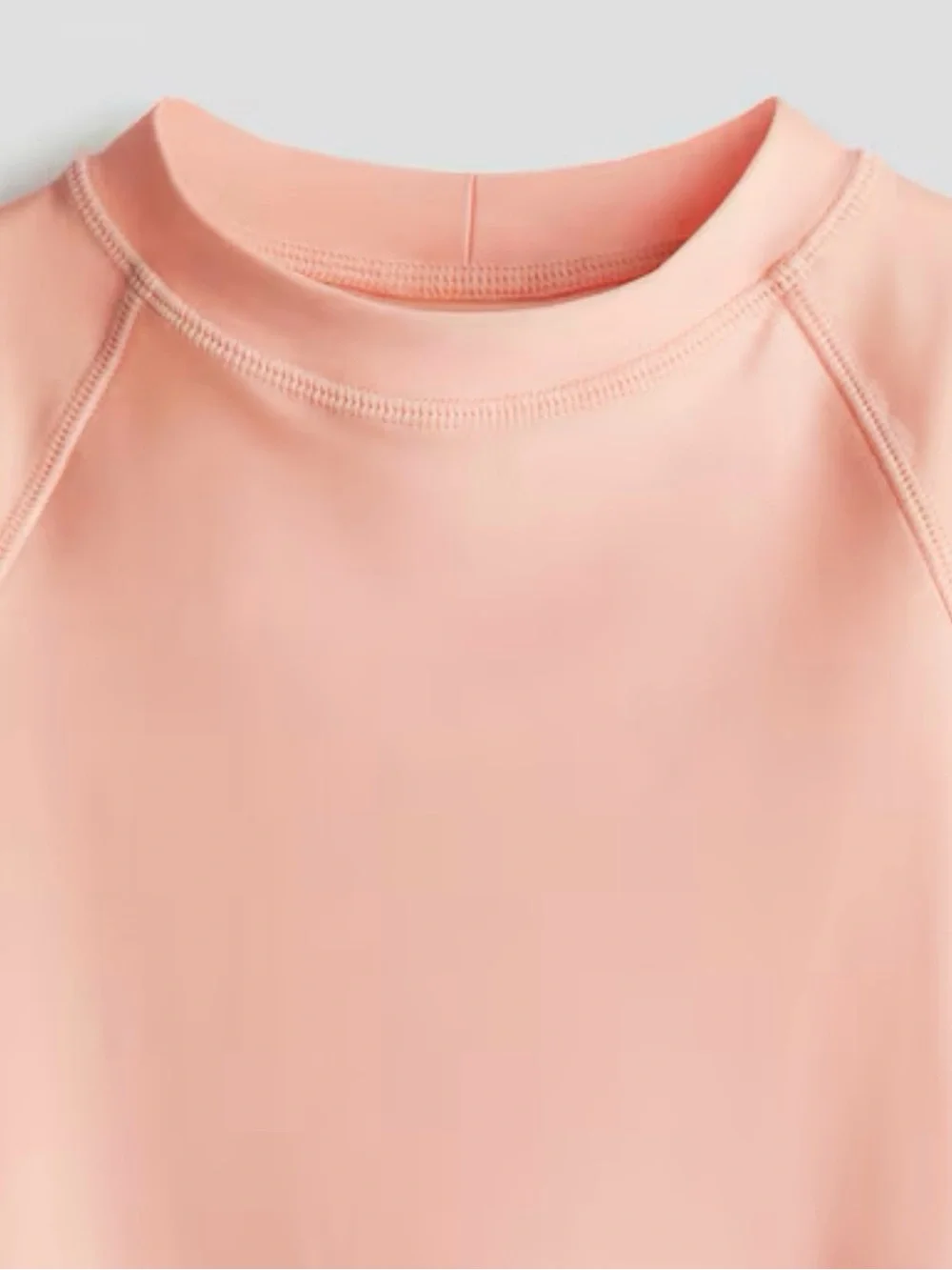 Girls New Swim Shirt UPF 50 in Peach Size 8-10Y NWT